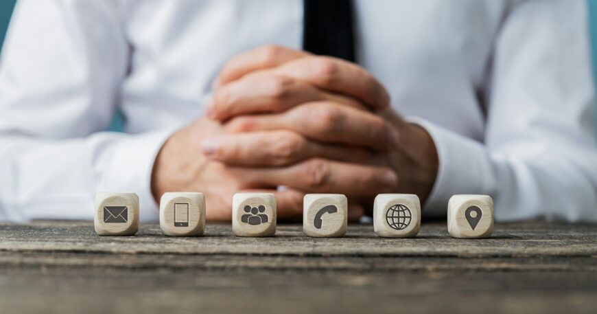 Customer service and help concept