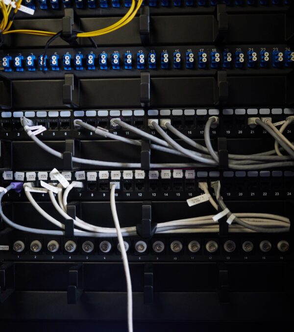 Cables, wires or server room maintenance in engineering, software programming or cybersecurity IT. Cables, wires or server room maintenance in engineering, software programming or cybersecurity IT.