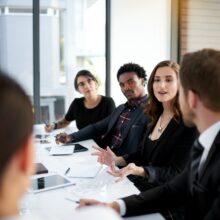 Explaining her vision Explaining her vision